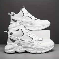 Men's Chunky Sneakers Elevator Shoes Breathable Wear-resistant