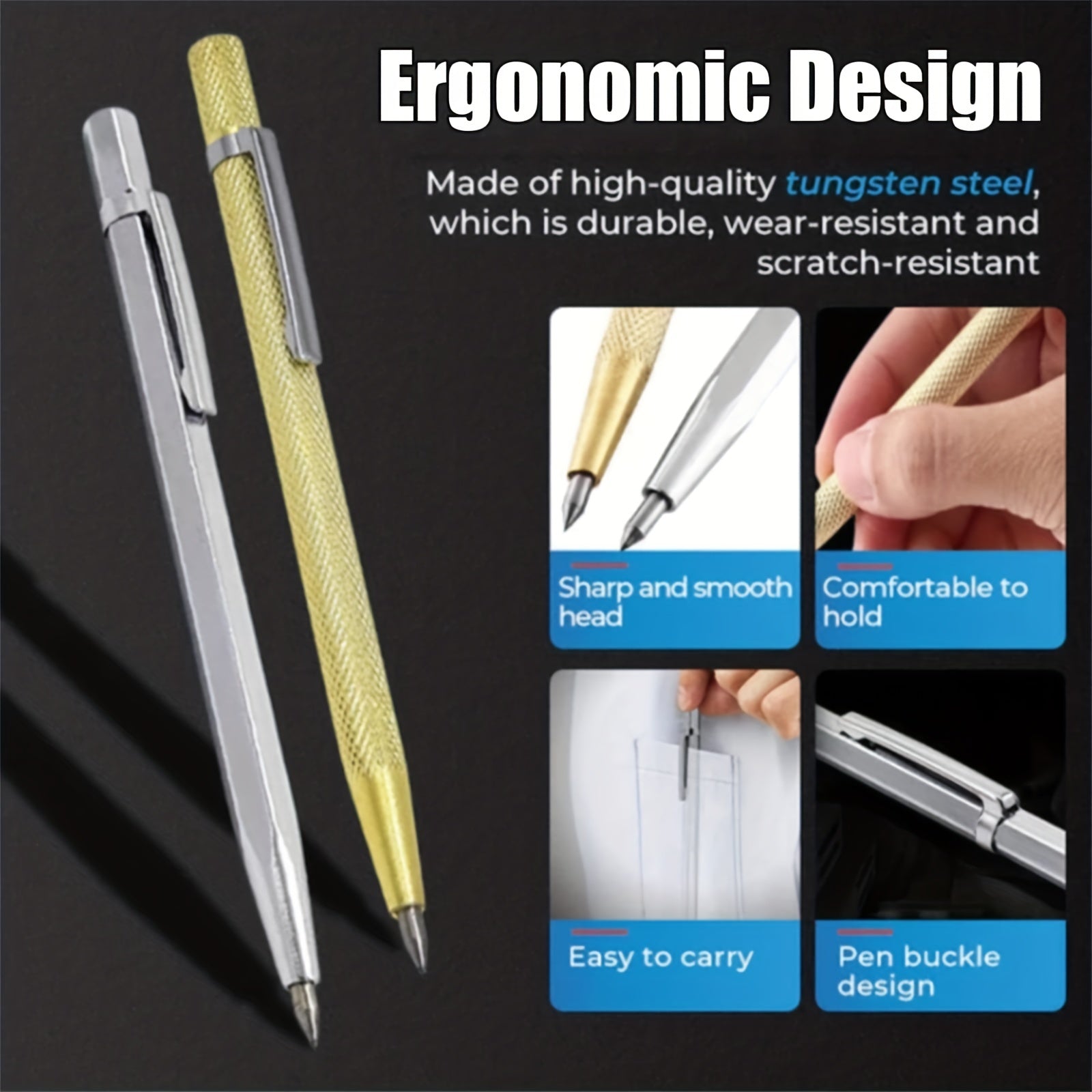 Ceramic Tile Cutting Pen Glass Marking Tool Metal Engraving Pen