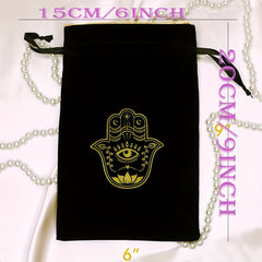 Green Velvet Jewelry Pouch Gift Bag Drawstring Bags