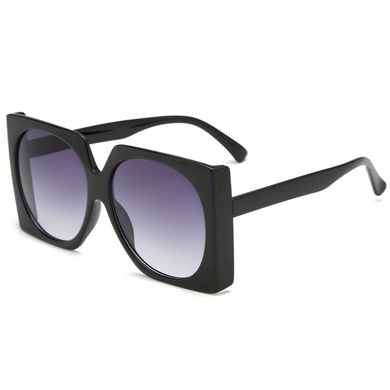 Large Frame Sunglasses Square Round Jelly PC Sun Glasses For Party