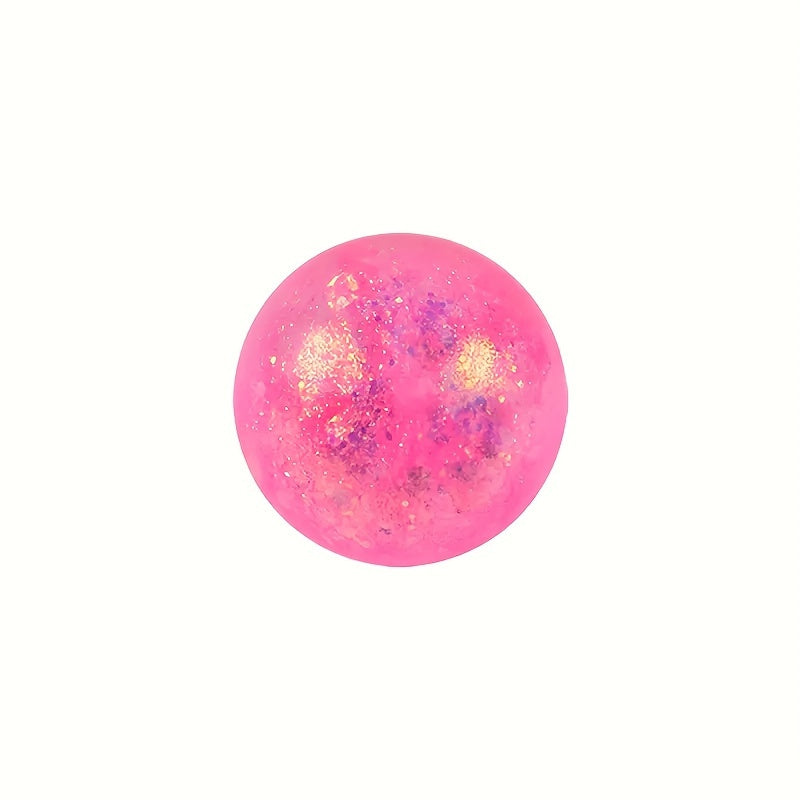 Glittery Maltose Stress Balls Colorful Sensory Toys for Party Favors