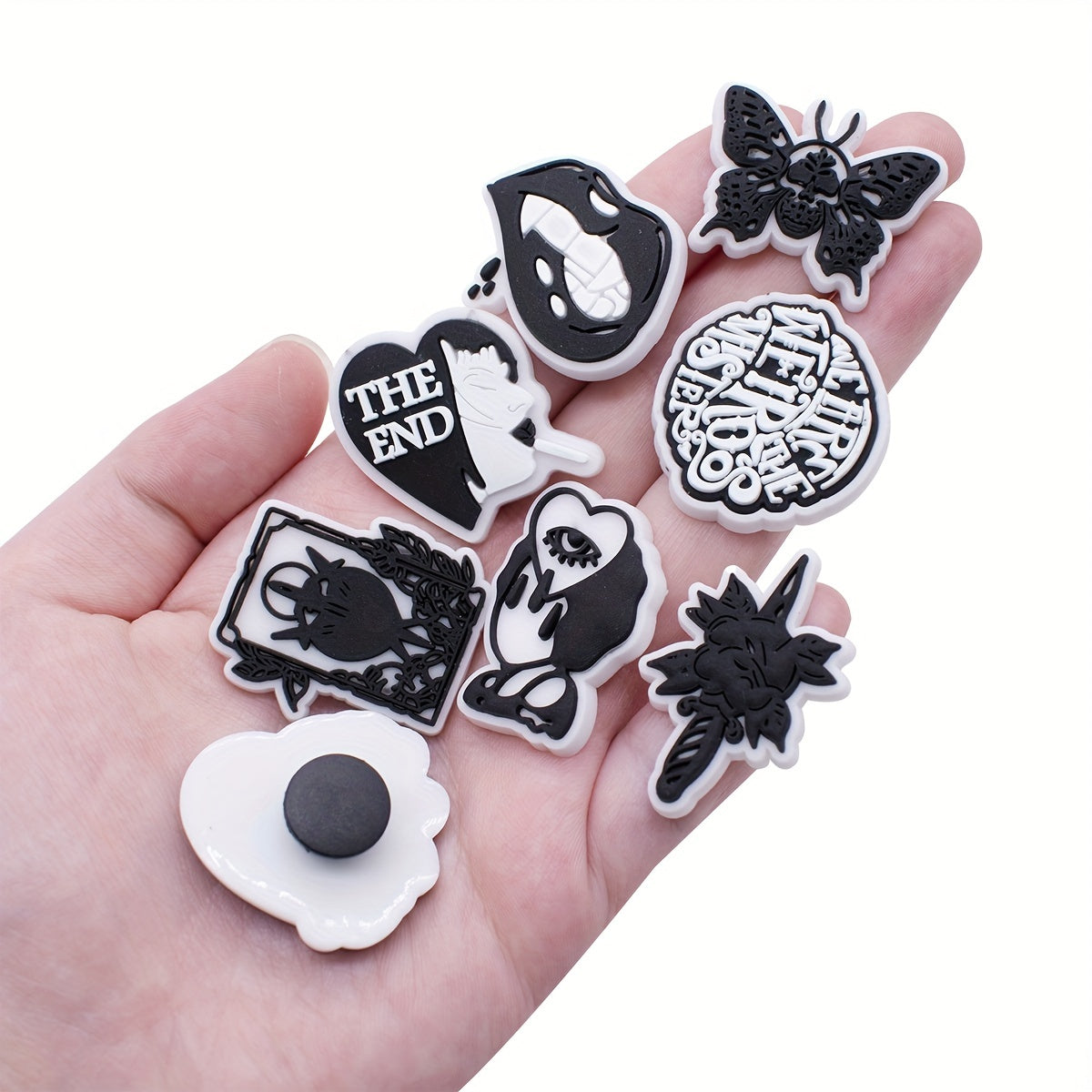 40pcs Halloween Shoe Charms for Clogs Garden Shoes DIY Accessories Boys Girls