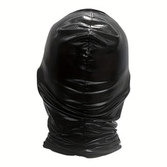 Faux Leather Halloween Mask Breathable Stretchy Accessory Cosplay Stage Parties