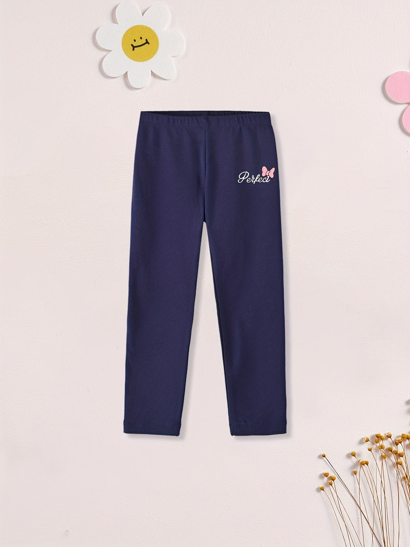 Girls Slim Fit Leggings for Kids 2-12 Years