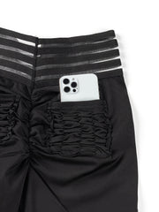 High Waist Sports Leggings with Pocket - Running Yoga Fitness Tight Pants