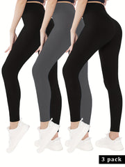 High Waist Skinny Leggings Set Spring & Fall Women's Clothing