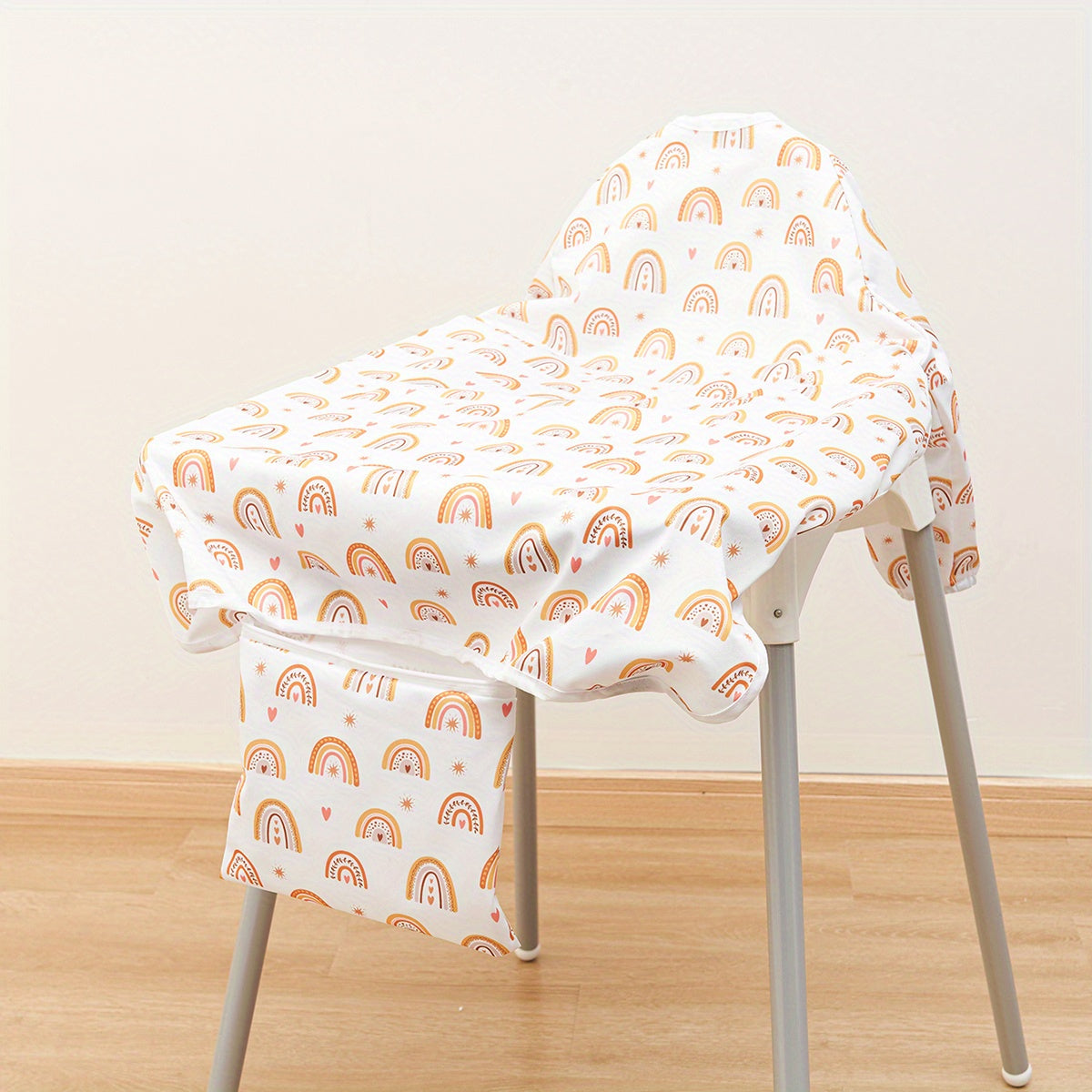 Baby Highchair Feeding Cover Long Sleeved Bib