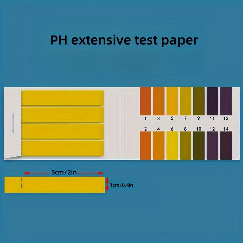 pH Test Strips 1-14 Range Pack of 160
