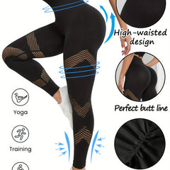 Quick Dry Butt Lifting Yoga Pants High Waist Leggings Women's Activewear
