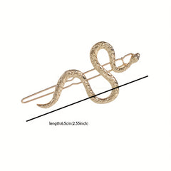 Halloween Snake Hairpin Vintage Hair Clip Accessories