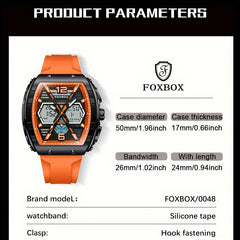 Women's Sport Chronograph Wristwatch Quartz Waterproof Watch
