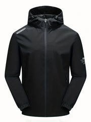 Men's Casual Windbreaker Jacket for Outdoor Activities