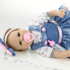 55 Cm Simulative Doll Reborn Lifelike Doll Birthday Gift
