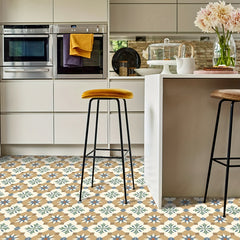 Moroccan Style Waterproof Kitchen Wall Stickers - 9 Sheets