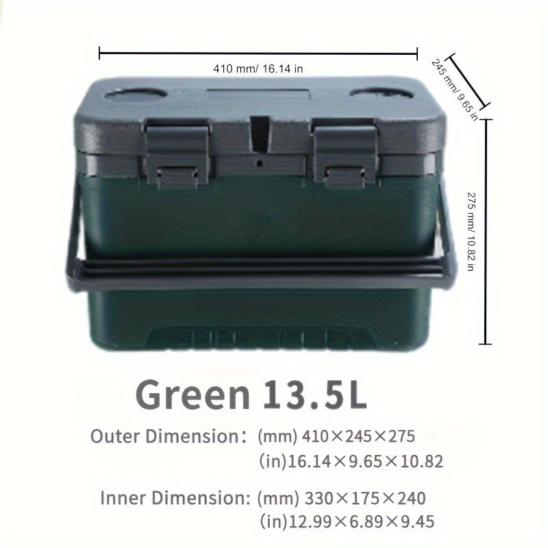 Portable Insulated Cooler Box for Camping Car Travel
