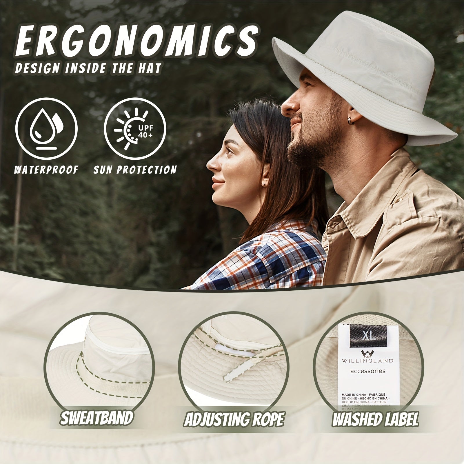 Quick Drying Lightweight Bucket Hat Mesh Sun Hats