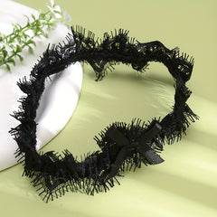 Wide Lace Garter Belt Bowknot Legs Band Bridal Wedding Accessories