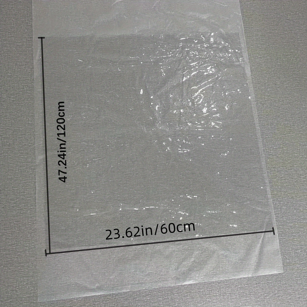 1pc Poly Square Tablecloth Desk Blotter PVC Clear Table Protector Cover