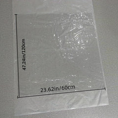 1pc Poly Square Tablecloth Desk Blotter PVC Clear Table Protector Cover