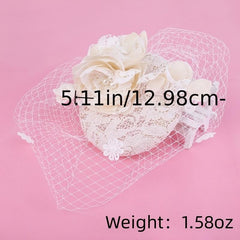 Flower Headdress Hat Wedding Dress Accessories Veil Bridal Wedding Accessories