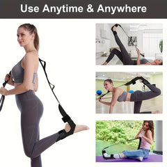Yoga Flexibility Stretching Band Leg Strap Ballet Cheer Dance Gymnastics Trainer