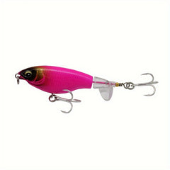 2 Whopper Popper Bait Kit, Realistic Action, Bright Colors
