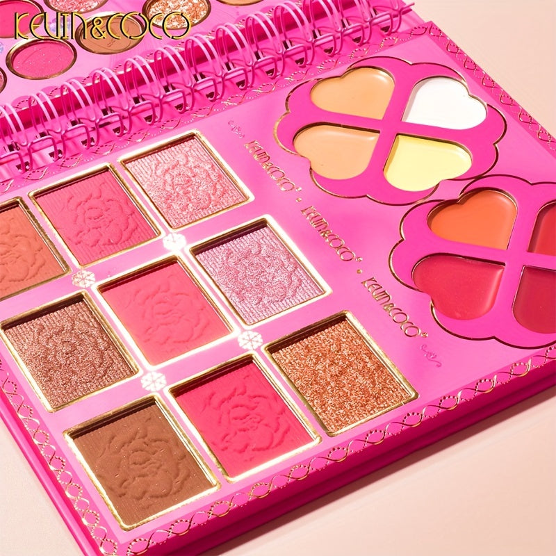 52 Eyeshadow Palette - Brightening Skin Tone Highlighter Powder