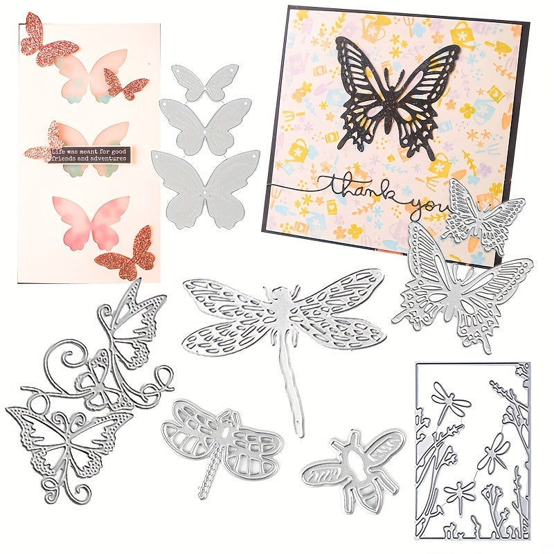 Insects Butterfly Metal Cutting Dies Dragonfly Die Cuts