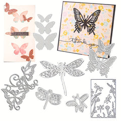 Insects Butterfly Metal Cutting Dies Dragonfly Die Cuts