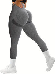 High Waisted Butt Lifting Leggings for Women - Gym Yoga Pants