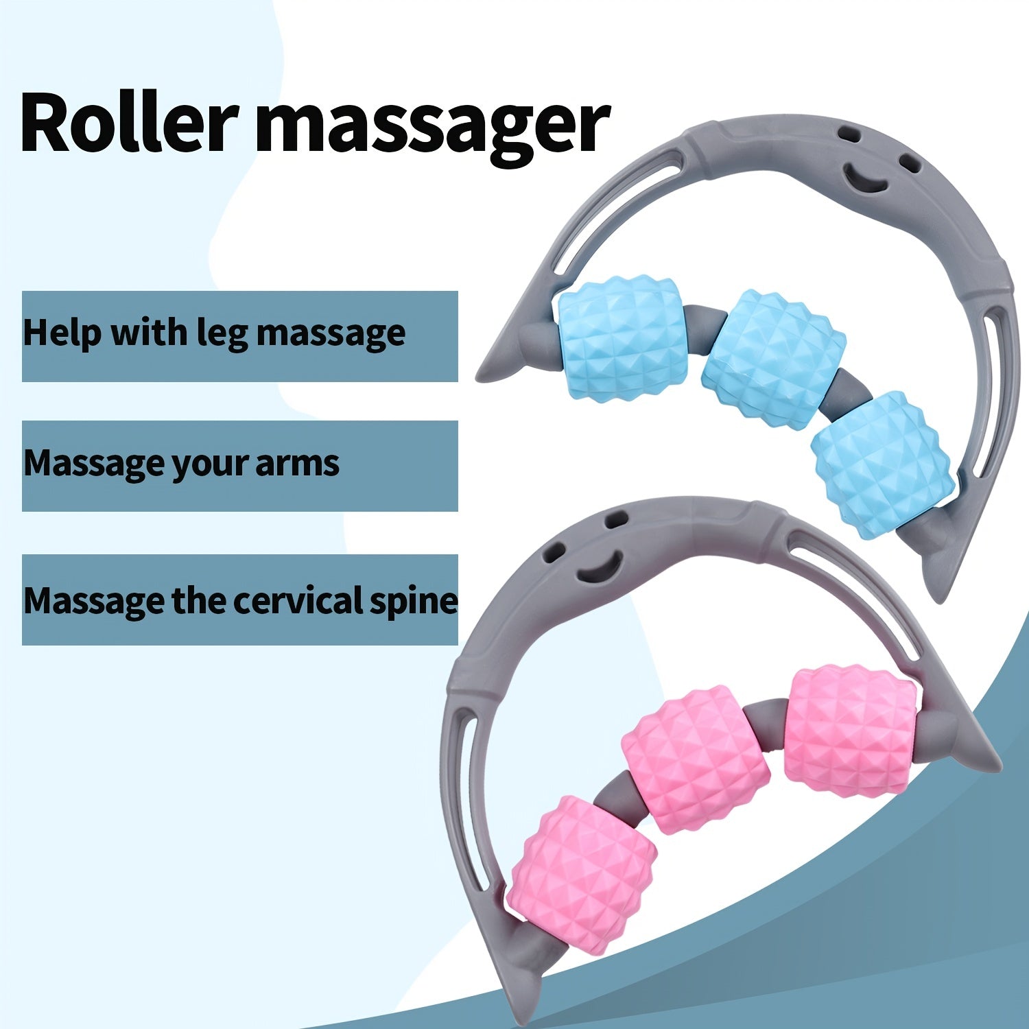 Muscle Roller Massager for Versatile Home Workouts