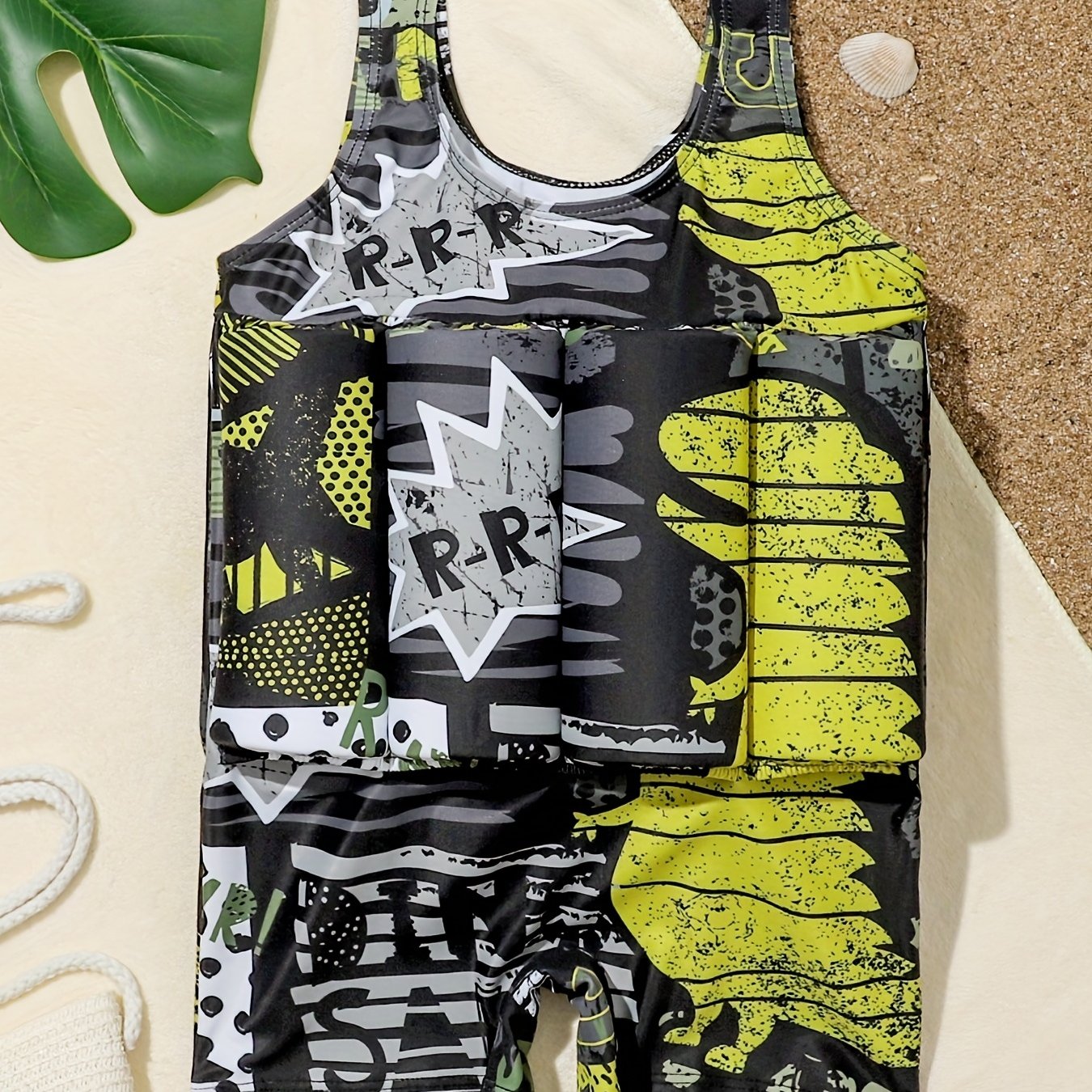 Kids' Float Swimwear Sleeveless Jumpsuit
