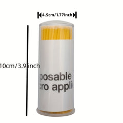 100pcs RV Paint Micro Brush Large 2mm Micro Paint Sprayer Car Cleaning Tool
