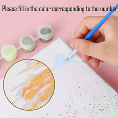 DIY Digital Painting Landscape Art Acrylic Paint