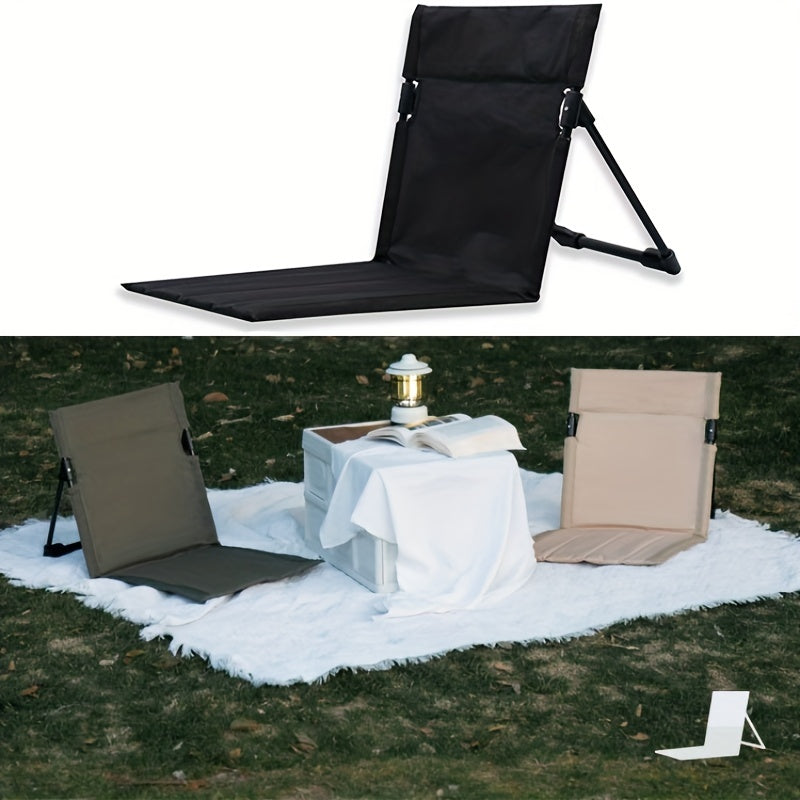 Portable Camping Chair with Storage Bag, Lightweight and Foldable