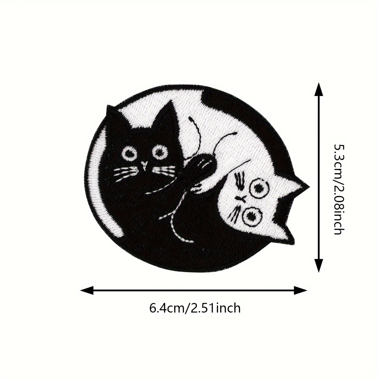 Funny Cat Morale Patch Hook and loop Range Bag Patch Tactical Hat Patch