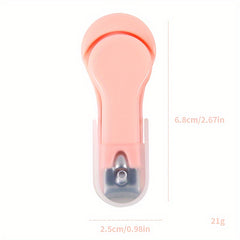 Portable Nail Clipper Manicure Tool Splash-proof Nail Scissor
