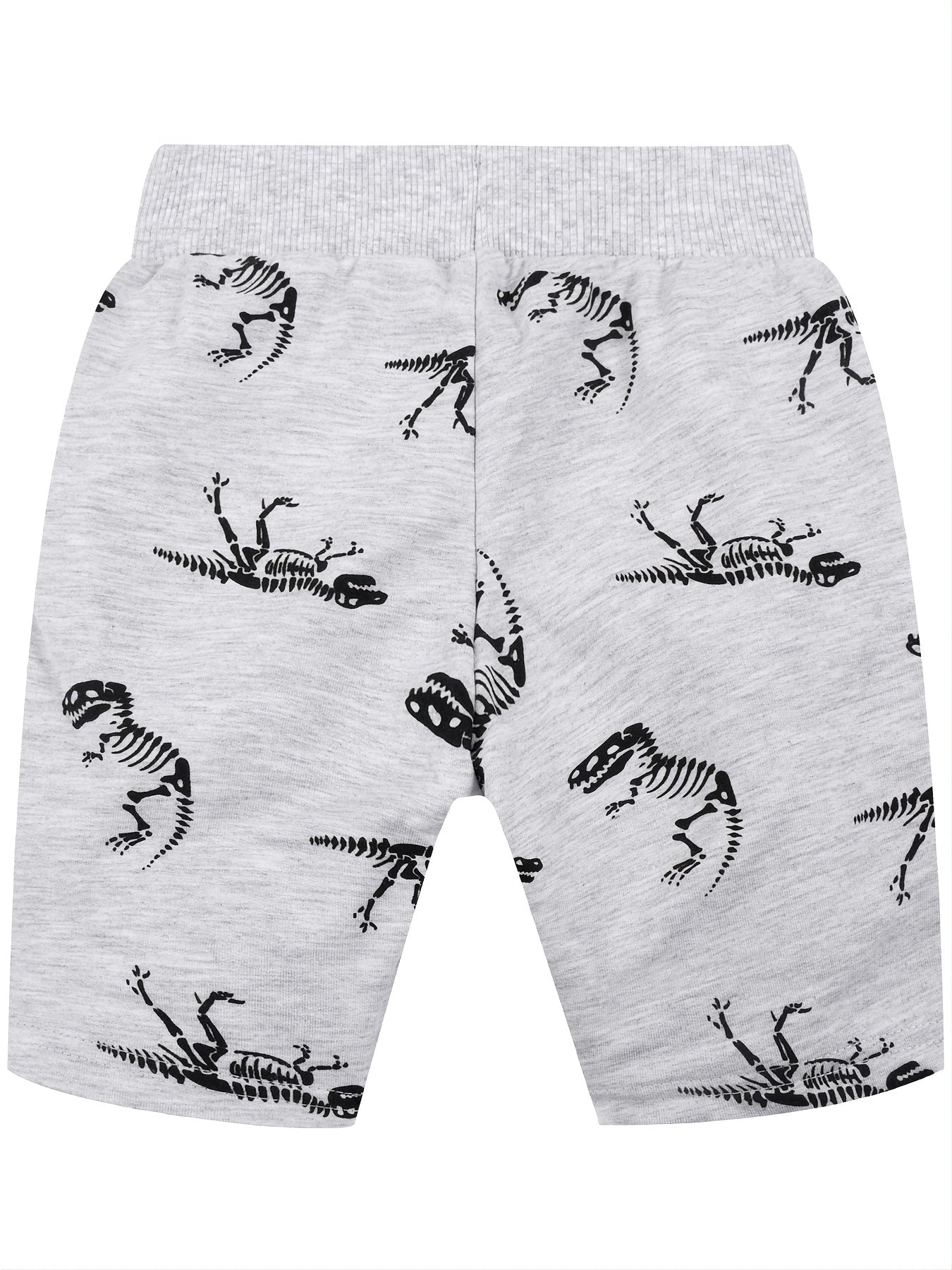Boys Dino Pocket Shorts for Summer