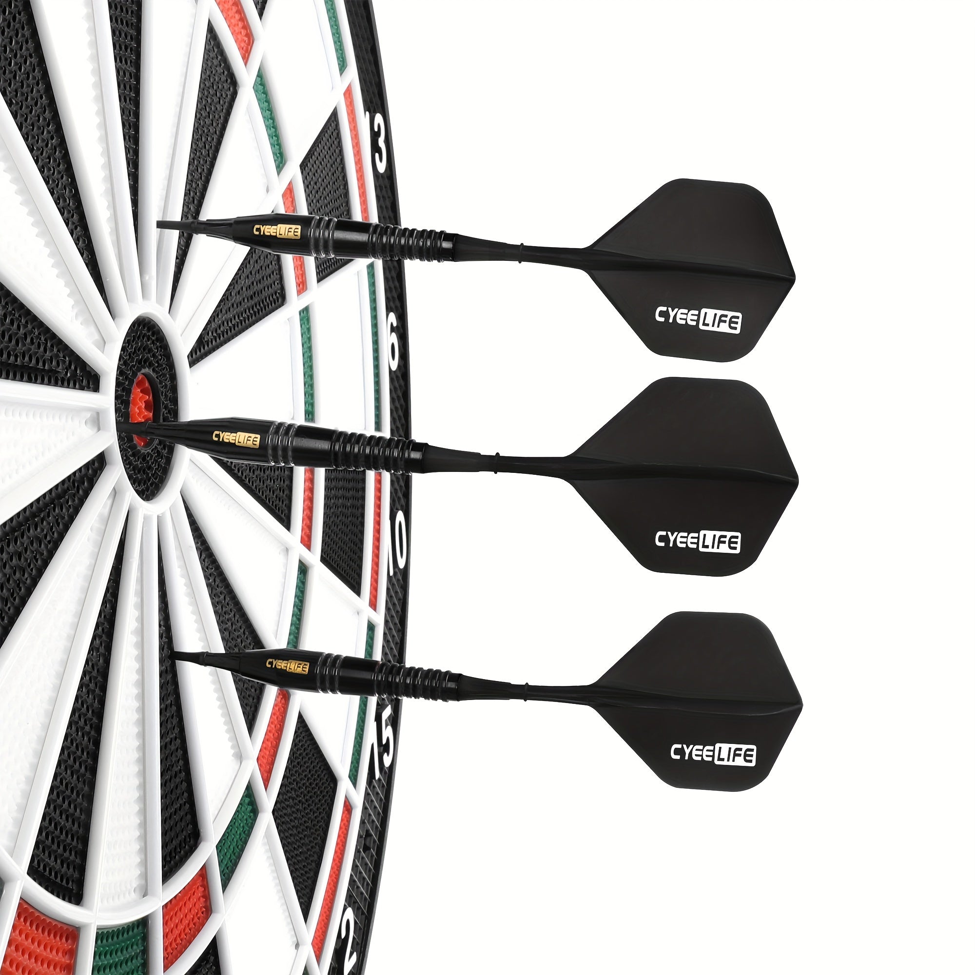 CyeeLife 18g Soft Tip Darts Set with Carry Case & 30 Extra Points