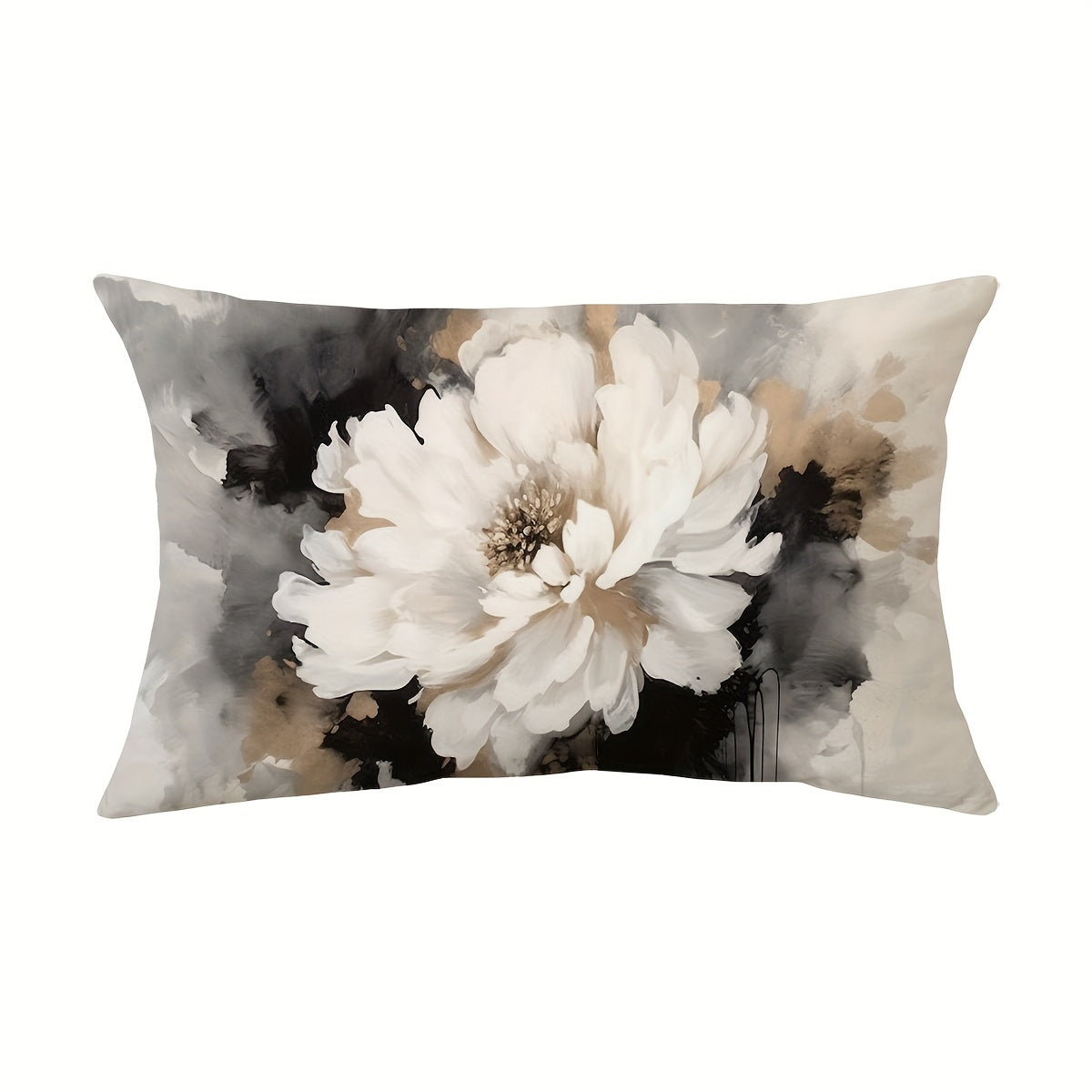 Vintage Flower Throw Pillow Covers Double Sided Printed Throw Pillowcase