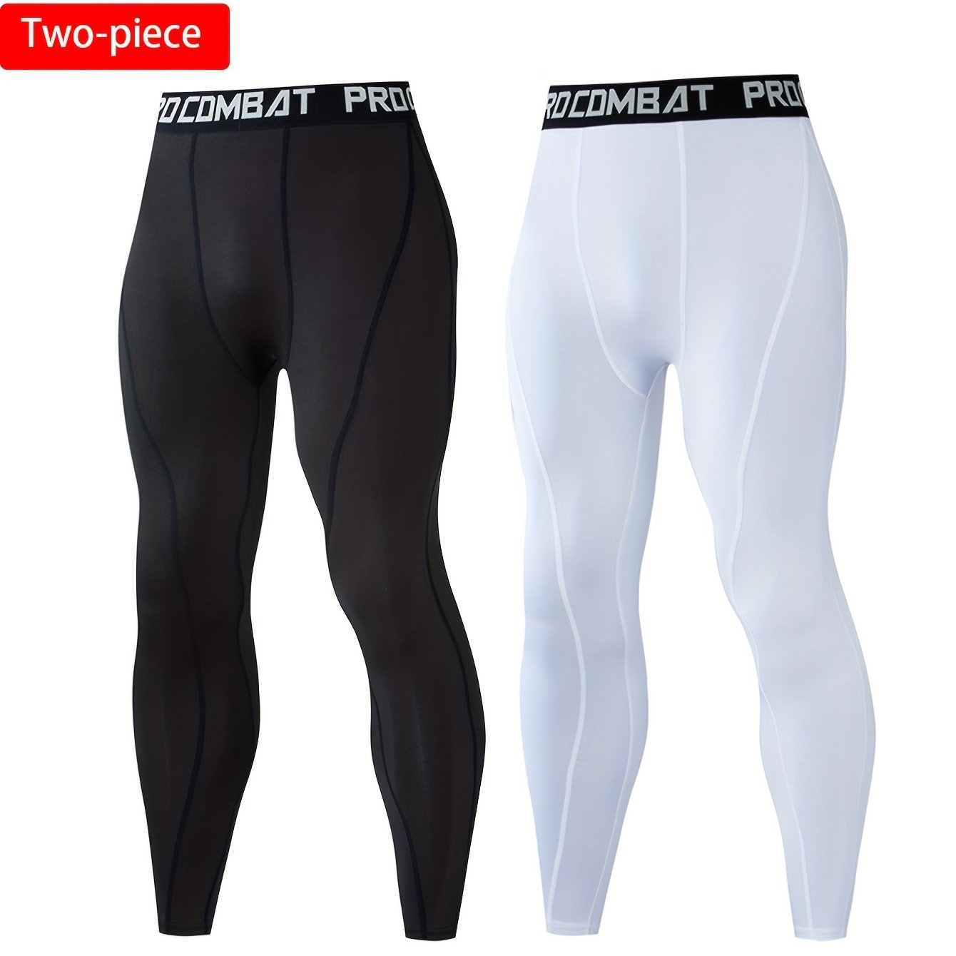 Men's Compression Pants Quick Dry Base Layer for Sports Gym Running