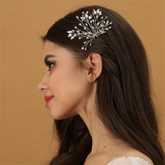 Rhinestone Flower Head Piece for Wedding Hair Accessories