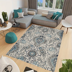 Bohemian Vintage Area Carpet - Anti Slip Large Living Room Rug