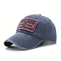 Retro Washed Denim Men Baseball Hat