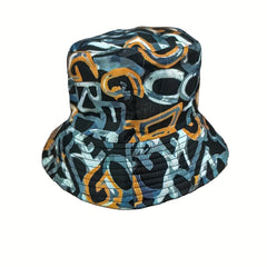Reversible Bucket Hat Lightweight Sunscreen Fisherman Cap