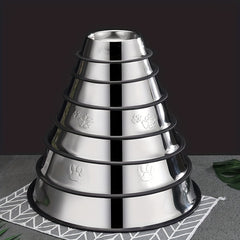 Stainless Steel Dog Bowl for Food & Water
