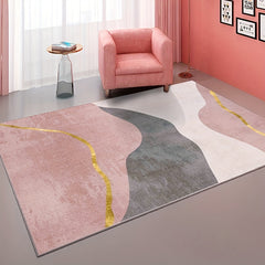 Modern Geometric Area Rug Soft Washable Carpet 5.90x8