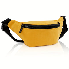 Waterproof Canvas Waist Bag Fanny Pack For Girls Boys Mobile Phone Pouch