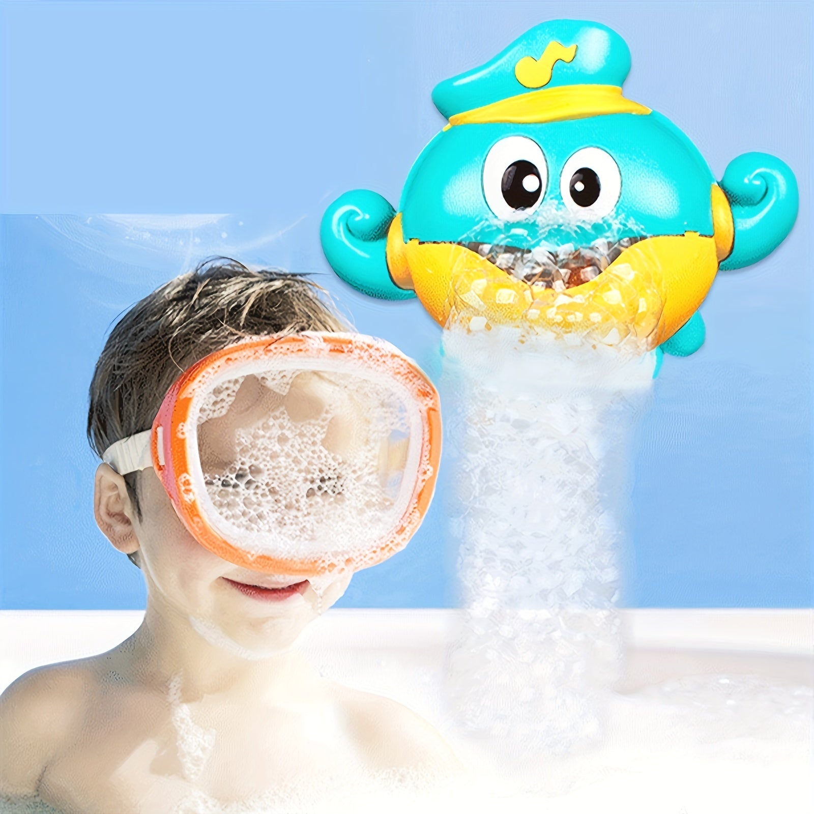 Bubble Octopus Bath Toys - Interactive Baby Play Toys