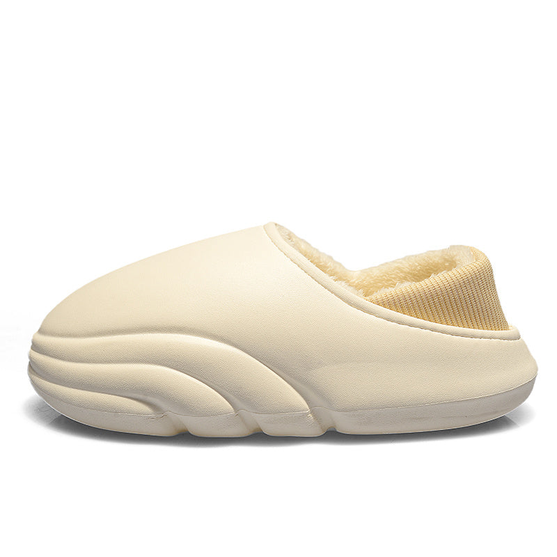 Men's Thickened Warm Cotton Home Slippers
